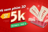 So sánh giá vé Lotte Cinema tại quầy và App ngân hàng: Săn vé Lotte giá rẻ