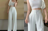Những kiểu quần hách chân cho những cô nàng chiều cao khiêm tốn