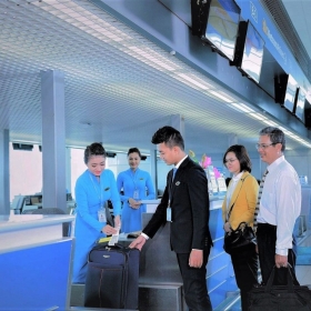 Dịch vụ tiễn khách tại Ga Quốc nội sân bay Quốc tế Đà Nẵng