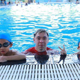 Bể bơi Thiên Nhiên Khang An VOV
