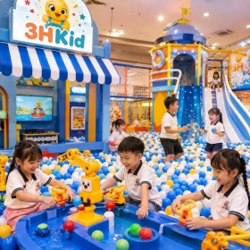 Vé khu vui chơi 3H Kid áp dụng từ Thứ 2 - Thứ 6