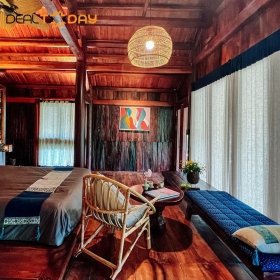 Mộc Châu - Natalies Villa Resort 4 sao - Phòng Banyan Stream view Suite