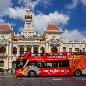 Tour City Sightseeing 4 tiếng tham quan Hồ Chí Minh vé trẻ em bao gồm Lễ Tết