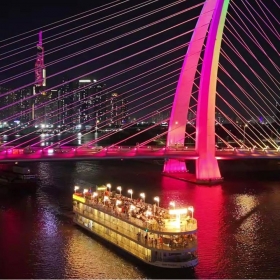 Tàu nhà hàng Saigon Princess - Du ngoạn và ăn tối trên sông Sài Gòn - Thực đơn 5 món đặc biệt