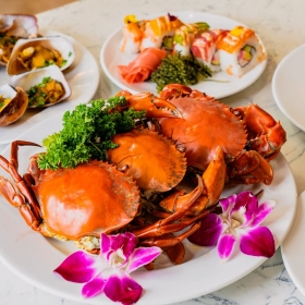 La Vela Saigon Hotel - Mermaid Restaurant - Buffet trưa hải sản, tôm hùm và 100 món truyền thống tất cả các ngày trừ Lễ