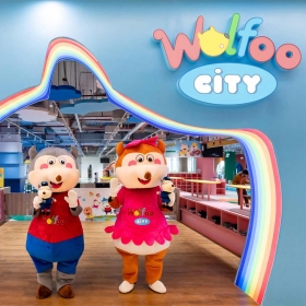 Vé vào cổng khu vui chơi Wolfoo City