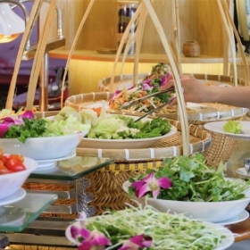 Buffet Gánh Quê Hương - Ẩm thực 3 miền - Trưa cả tuần