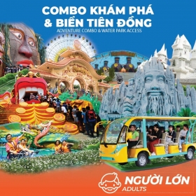 Suoi Tien Theme Park - Combo khám phá và công viên nước - Vé người lớn