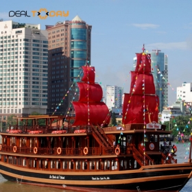 Du ngoạn và ăn tối trên sông Sài Gòn Thuyền Buồm Đông Dương