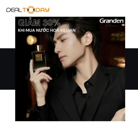E-Coupon giảm giá 30  khi mua nước hoa Kilian tại Hệ thống cửa hàng nước hoa Granden Charm
