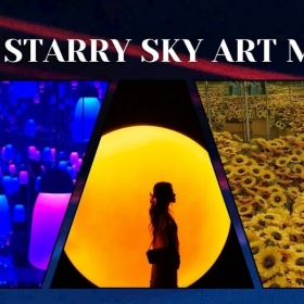 Flyover Starry Sky Art Museum