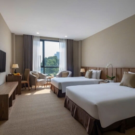 Hà Nội - Khách sạn Đối Ngoại - Nghỉ dưỡng phòng Deluxe King