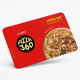 Thẻ quà tặng Pizza360