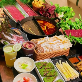 Shan Wai Shan Hotpot - e-Coupon 100K áp dụng cho menu gọi món