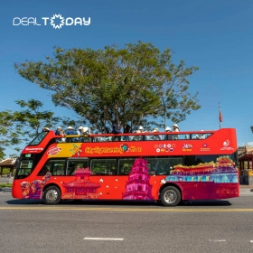 Vé xe bus 2 tầng City Sightseeing Tour đêm tham quan Huế 1 vòng - Vé người lớn