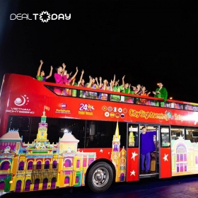 Vé xe bus 2 tầng City Sightseeing Tour đêm tham quan TP Hồ Chí Minh 1 vòng - Vé trẻ em