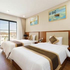 Vũng Tàu - Victory Hotel 4 Sao - Phòng Deluxe Ocean View