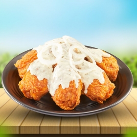 Voucher Đùi gà sốt Creamy Onion tại Chicken Plus