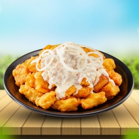 Voucher Gà không xương sốt Creamy Onion lớn tại Chicken Plus