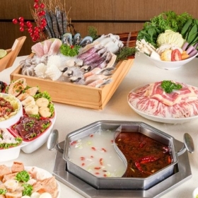 Yuhua - Taiwanese Hotpot Paradise Lê Văn Sỹ - Buffet lẩu hơn 80 món chạy chuyền trên thố tối T2 - T6 và cả ngày T7, CN