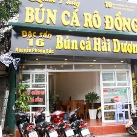 Quán Thúy - Bún cá rô đồng
