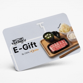 Thẻ quà tặng WOW Yakiniku