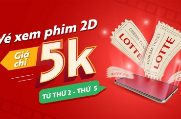 So sánh giá vé Lotte Cinema tại quầy và App ngân hàng: Săn vé Lotte giá rẻ