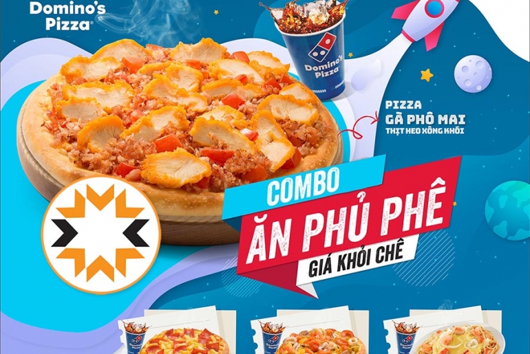 Domino’s pizza - Tận hưởng pizza hết ý, Đặt bàn cực nhanh với Dealtoday