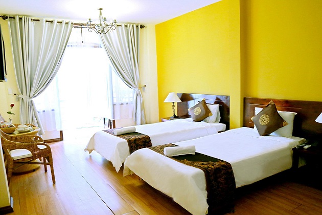 Gold Coast Hotel Đà Nẵng, Phòng Deluxe Double Hoặc Twin Có Ban Công, Hướng Hồ Bơi 2N1Đ