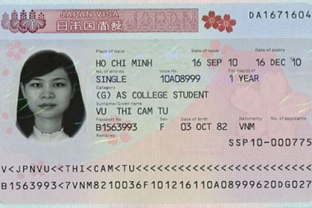 Visa Nhật