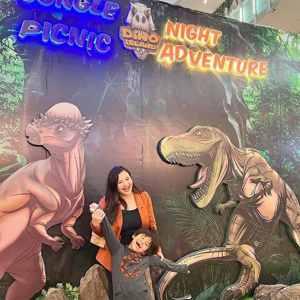 khu-vui-choi-khung-long Dino-Island-Aeon-Mall-long-bien